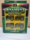6pc Special Edition John Deere Model A Ornament Set