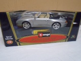 1:18 Scale Die Cast 1994 Porshe 911 Cabriolet