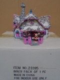 Disney Toontown Lighted Minnie's House Christmas Village House