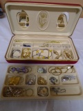 Jewelry Box Filled w/ Vintage Ladies Jewlery