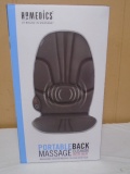 Homedics Portable Back Massage Cushion w/ Heat