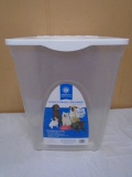 America Kennel Club 20lb Capacity Rolling Pet Food Container Set