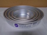 4pc Wilton Round Cake Pan Set