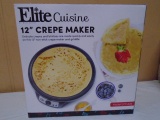 Elite Cuisine 12in Crepe Maker