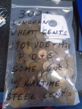 300+ Lincoln Wheat Cents