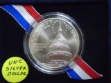 1994 US Capital Bicentennial Uncirculated Silver Dollar