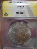 1887 Morgan Silver Dollar