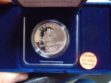 2002 Olympic Winter Games Proof Silver Dollar