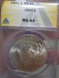 1924 Silver Peace Dollar