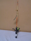 HT Optimax 101Y Ice Fishing Rod & Neon Xtreme Open Face Reel