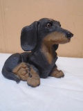 Dachshund Dog Statue