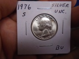 1976 S Mint Silver Bicentennial Quarter