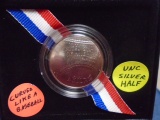 2014 National Baseball Hall of Fame Unc Silver Half Dollar
