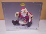Gold Label Holiday Snowfall Santa