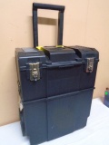 Rolling 2pc Tool Box w/ Handle
