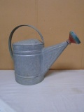 Vintage Galvinized Metal Sprinkling Can