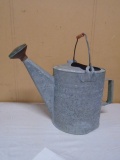 Vintage Galvinized Metal Sprinkling Can