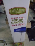 Brand New 10ftx10ft Slant Leg Lake & Trail Canopy