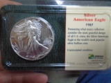 1987 Uncirculated American Silver Eagle