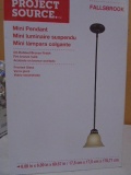 Brand New Project Source Falls Brook Mini Pendant
