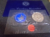 1971 Eisenhower Uncirculated Silver Dollar
