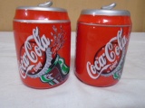 Set of Coca-Cola Salt & Pepper Shakers