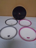Set of 4 Barbie 45th Anniversary Plates