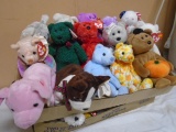Group of 15 Assorted TY Beanie Babies
