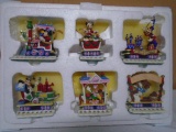 6pc Danbury Miny Disney Minnie's Holiday Express Train