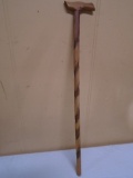 Wooden Rope Twist Cane