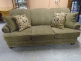 Flexsteel Sofa w/ Matching Accent Pillows