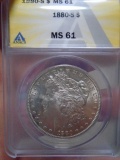 1880 S Mint Morgan Silver Dollar