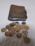 Harry Potter Grincotts Book w/ 24 Coins
