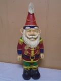 Large Lighted Garden Gnome Statue