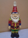 Large Lighted Garden Gnome Statue
