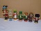 Group of 7 Assorted Wooden Nutcrackers