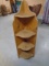 4 High Solid Wood Corner Shelf