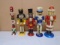 Group of 5 Assorted Wooden Nutcrackers