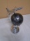 Globe on Metal Stand w/ Airplane