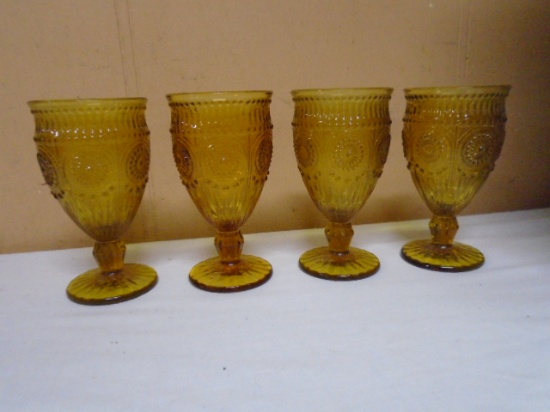 Set of 4 Pioneer Woman Goblets