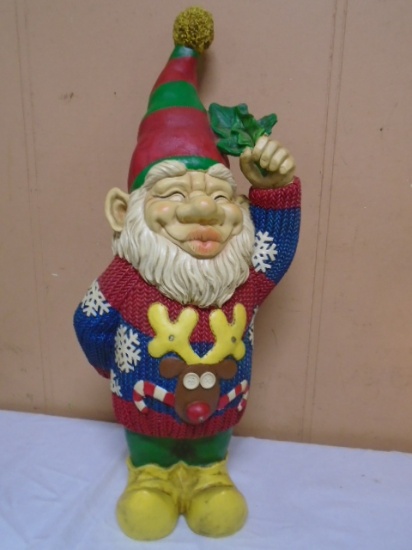 Christmas Gnome Statue