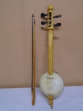 4 String Turkish Spike Fiddle w/ Bow