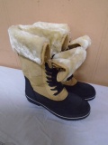 Brand New Pair of Ladies Crystal Insulated Boots