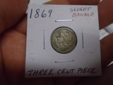 1869 Three Cent Piece