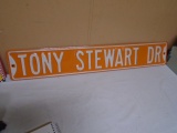 Heavy Metal Tony Stewart Dr Sign