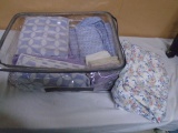 2 Sets of Twin Size Sheets & Large Group of Towels & Washclothes