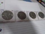 1974 D/1976 D/1977 D/1978 D Mint Eisenhower Dollars