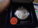 2007 Jamestown 400th Anniversary Proof Silver Dollar