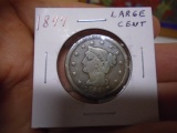 1844 Large Cent Piece