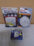 2 Brand New Kidde Smoke Alarms & 1 Kidde Carbon Monoxide Alarm